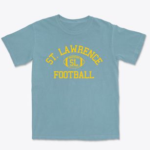 Saint Lawrence School Classic Football Premium Heavyweight T-shirt