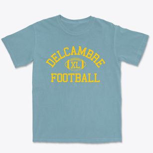 Delcambre High School Classic Football Premium Heavyweight T-shirt