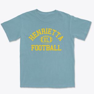 Henrietta Christian School Classic Football Premium Heavyweight T-shirt