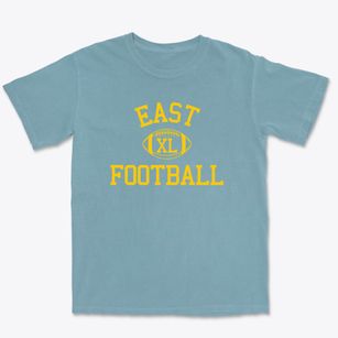 East Junior High School Classic Football Premium Heavyweight T-shirt