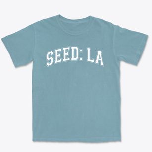 Seed: La Varsity Arch Premium Heavyweight T-shirt