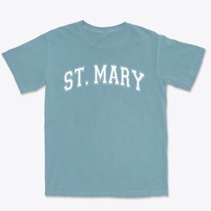 St. Mary High School Varsity Arch Premium Heavyweight T-shirt