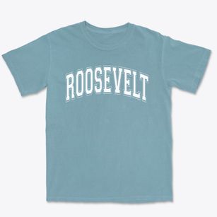 Roosevelt Elementary School Varsity Arch Premium Heavyweight T-shirt