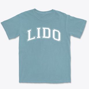 Lido Elementary School Varsity Arch Premium Heavyweight T-shirt