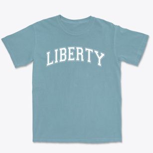 Liberty Christian School Varsity Arch Premium Heavyweight T-shirt