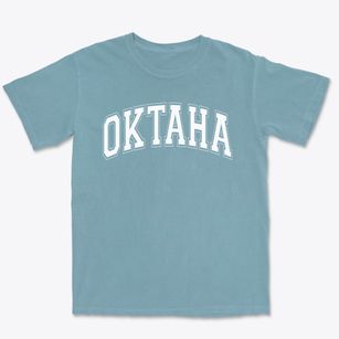 Oktaha High School Varsity Arch Premium Heavyweight T-shirt
