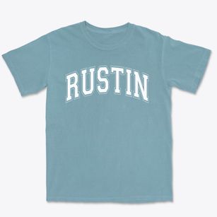 Bayard Rustin High School Varsity Arch Premium Heavyweight T-shirt