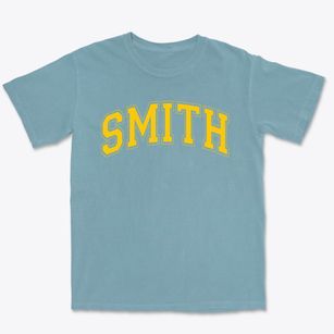 Smith Elementary School Varsity Arch Premium Heavyweight T-shirt