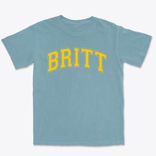 Britt Elementary School Varsity Arch Premium Heavyweight T-shirt