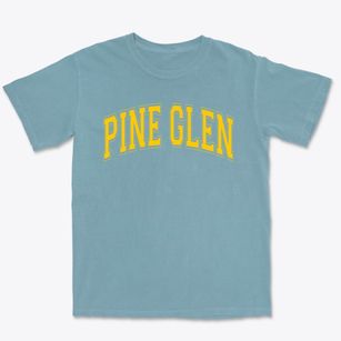 Pine Glen Elementary School Varsity Arch Premium Heavyweight T-shirt