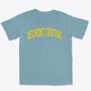 Belmont Central Elementary School Varsity Arch Premium Heavyweight T-shirt