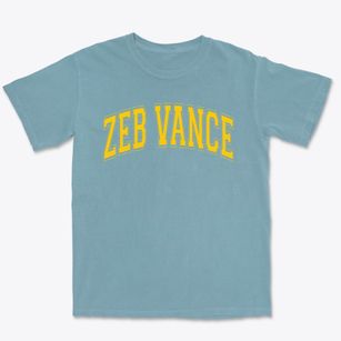 Zeb Vance Elementary School Varsity Arch Premium Heavyweight T-shirt