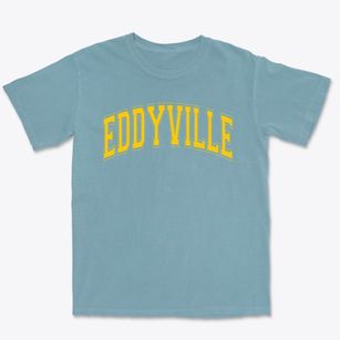 Eddyville School Varsity Arch Premium Heavyweight T-shirt