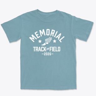 Memorial Elementary School Track and Field Premium Heavyweight T-shirt