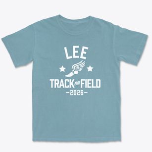Robert E. Lee High School Track and Field Premium Heavyweight T-shirt