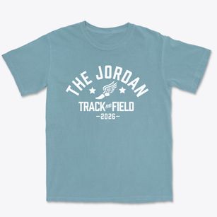 The Jordan School Track and Field Premium Heavyweight T-shirt
