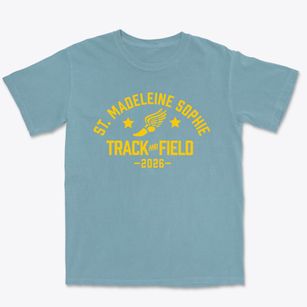St. Madeleine Sophie Track and Field Premium Heavyweight T-shirt