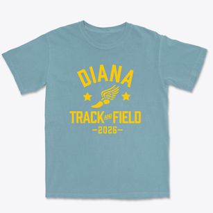 Diana Elementary School Track and Field Premium Heavyweight T-shirt