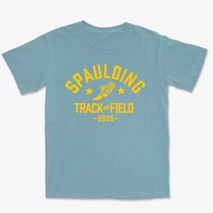 Spaulding Catholic School Saint Anthony Track and Field Premium Heavyweight T-shirt