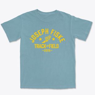 Joseph Fiske Elementary School Track and Field Premium Heavyweight T-shirt