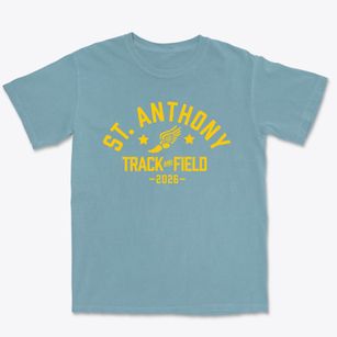 Saint Anthony School Track and Field Premium Heavyweight T-shirt