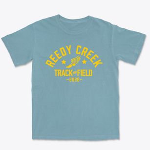 Reedy Creek Elementary School Track and Field Premium Heavyweight T-shirt