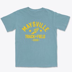 Maysville Elementary School Track and Field Premium Heavyweight T-shirt