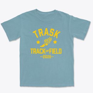 Heide Trask High School Track and Field Premium Heavyweight T-shirt