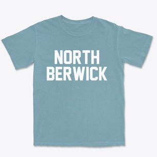 North Berwick Maine Classic Block Premium Heavyweight T-shirt