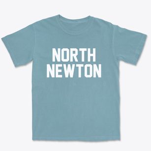 North Newton Kansas Classic Block Premium Heavyweight T-shirt