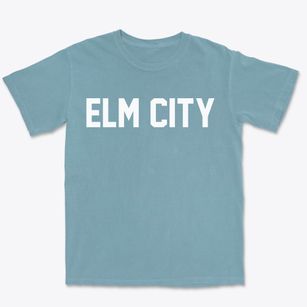 Elm City North Carolina Classic Block Premium Heavyweight T-shirt