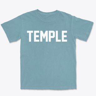Temple Maine Classic Block Premium Heavyweight T-shirt