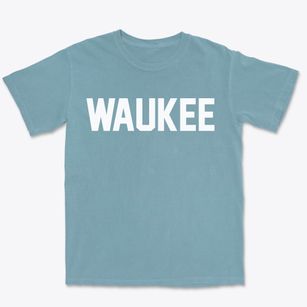 Waukee Iowa Classic Block Premium Heavyweight T-shirt