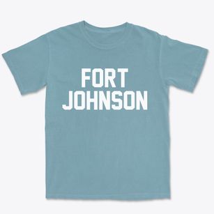 Fort Johnson New York Classic Block Premium Heavyweight T-shirt