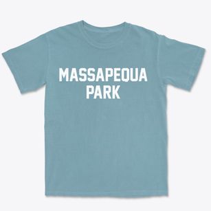 Massapequa Park New York Classic Block Premium Heavyweight T-shirt