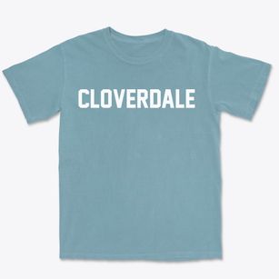 Cloverdale Oregon Classic Block Premium Heavyweight T-shirt