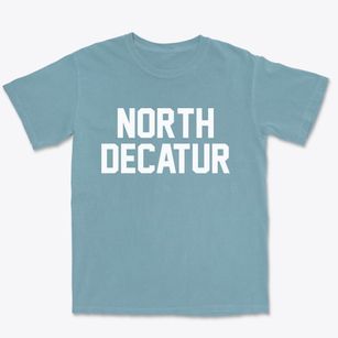 North Decatur Georgia Classic Block Premium Heavyweight T-shirt