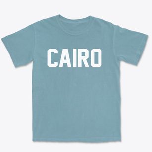 Cairo West Virginia Classic Block Premium Heavyweight T-shirt