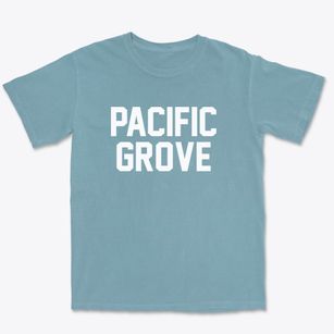 Pacific Grove California Classic Block Premium Heavyweight T-shirt