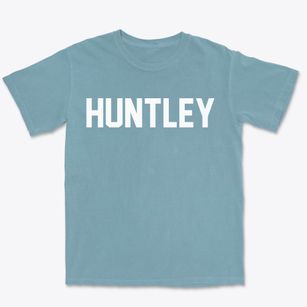 Huntley Nebraska Classic Block Premium Heavyweight T-shirt