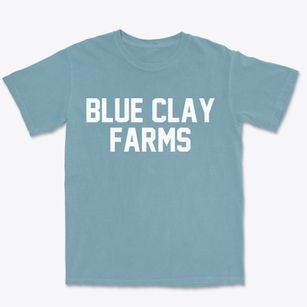 Blue Clay Farms North Carolina Classic Block Premium Heavyweight T-shirt