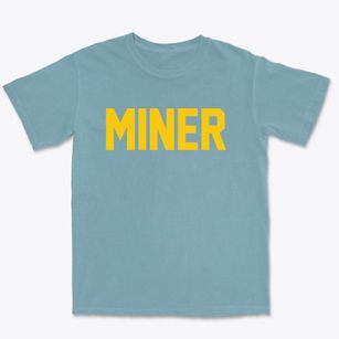 Miner Missouri Classic Block Premium Heavyweight T-shirt