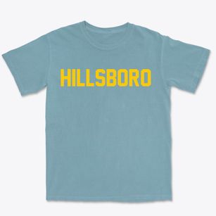 Hillsboro New Mexico Classic Block Premium Heavyweight T-shirt