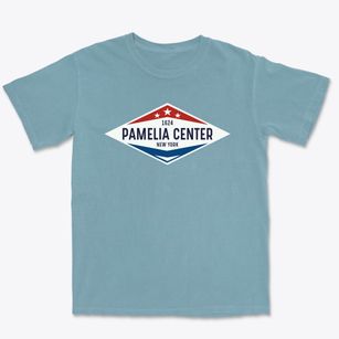 Pamelia Center New York Diamond Star Premium Heavyweight T-shirt