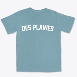 Des Plaines Illinois Classic Curve Premium Heavyweight T-shirt