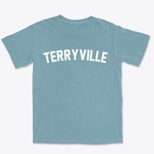 Terryville Connecticut Classic Curve Premium Heavyweight T-shirt