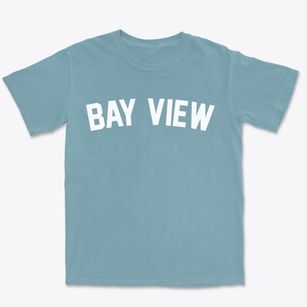 Bay View Michigan Classic Curve Premium Heavyweight T-shirt