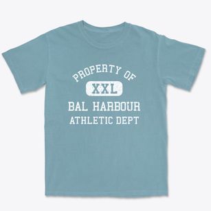 Bal Harbour Florida Athletic Dept Premium Heavyweight T-shirt