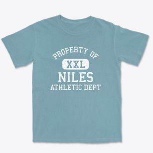 Niles Ohio Athletic Dept Premium Heavyweight T-shirt