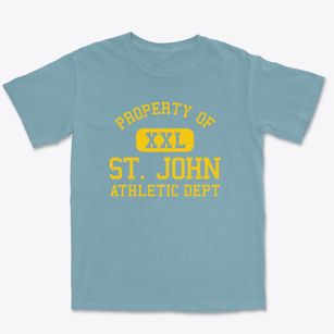 St. John Missouri Athletic Dept Premium Heavyweight T-shirt